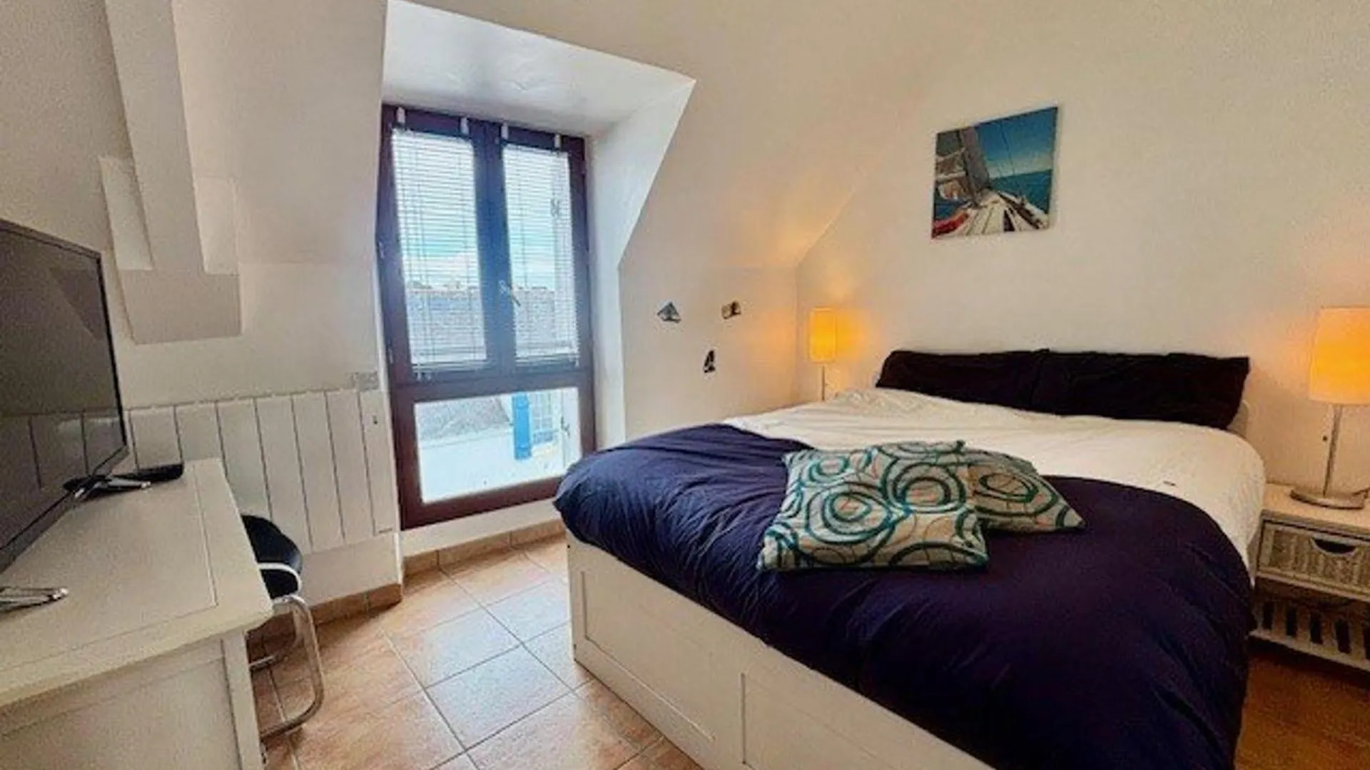 Apartment Quiberon : T3 Ensoleille Proche Plage, 3 Pieces, 2 Chambres - Fr-1-478-313